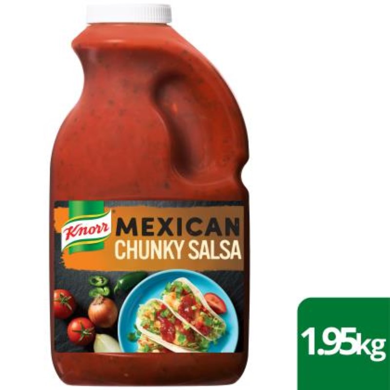 Salsa Mild Chunky Mexican Gluten Free - Knorr - 1.95KG