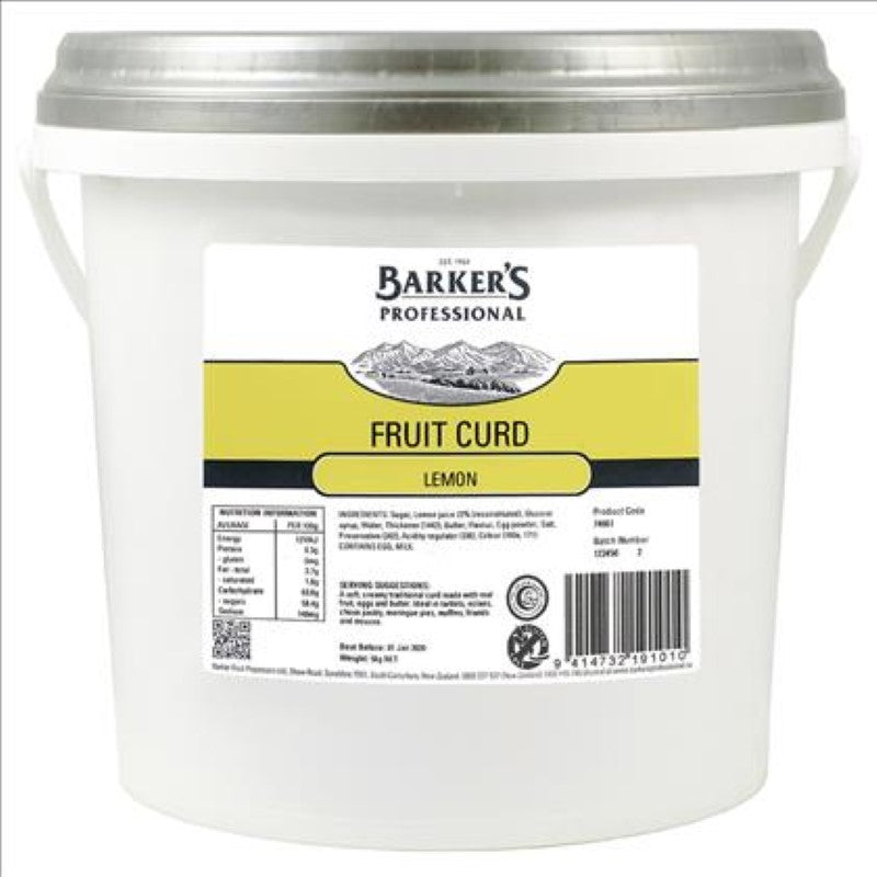 Curd Lemon - Barkers - 5KG