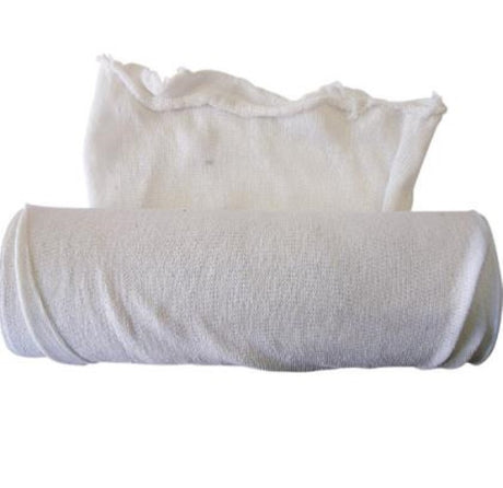 Versatile 2KG Rayon Stockinette Roll for wrapping meats and crafting, made in Australia, smooth and durable for easy handling.