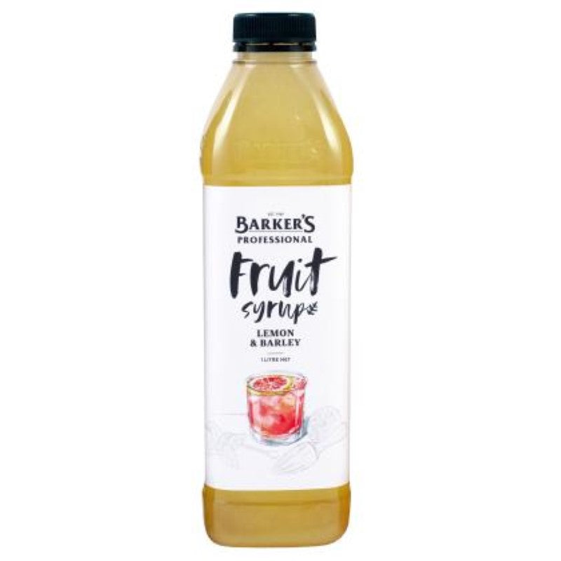 Syrup Lemon Barley - Barkers - 1L