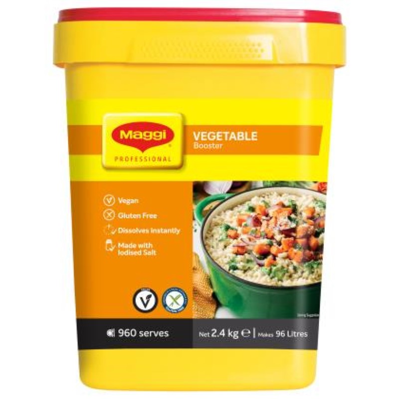 Stock Vegetable Flavoured Booster Gluten Free - Maggi - 2.4KG