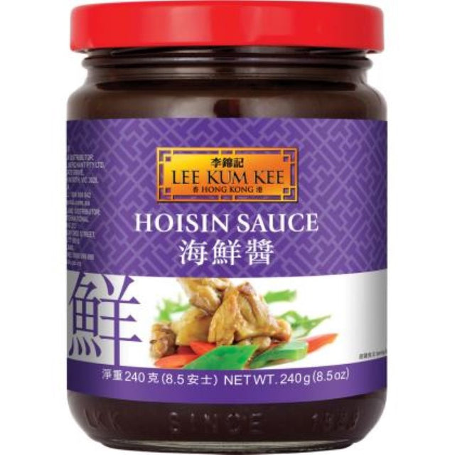 Lee Kum Kee Hoisin Sauce 240g bottle, authentic Asian condiment for enhancing stir-fries and marinades.