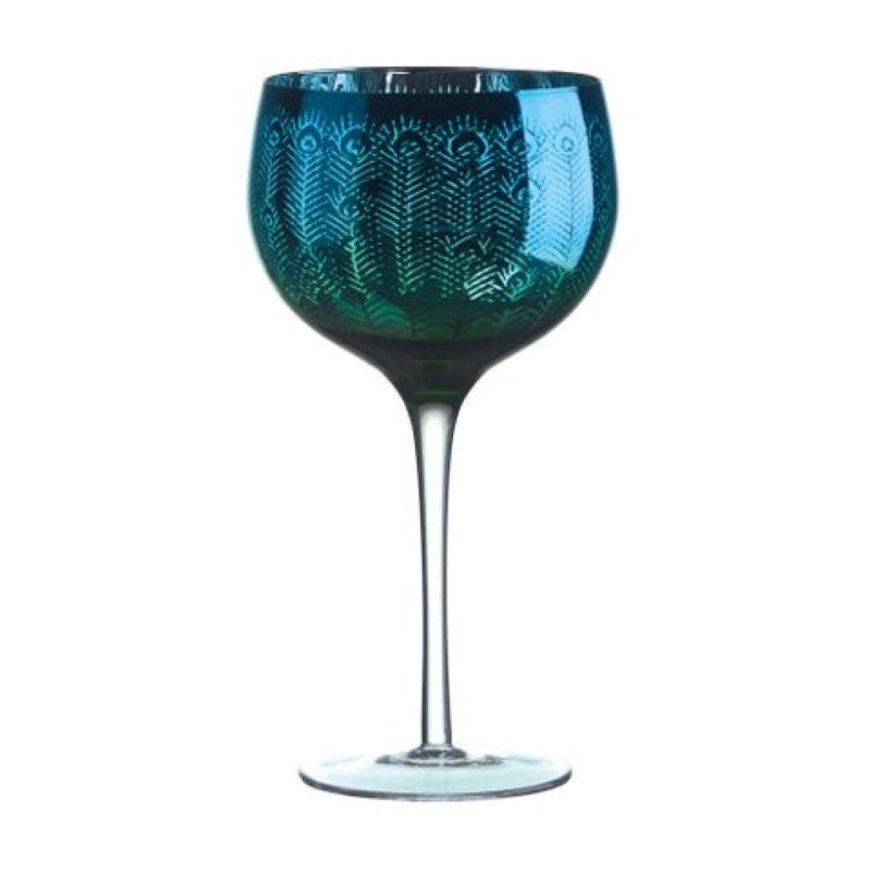 Artland Peacock Gin Glass  - Set of 2