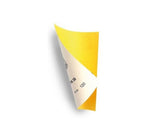 Set of four thick sandpapers (80, 120, 180, 240) for precise sanding of wood, plastic, and cardboard in crafting projects.