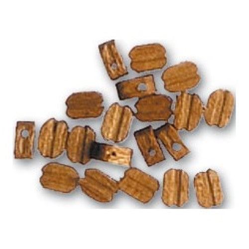 Set of 20 durable 3mm single blocks for model building, perfect for rigging and structural support in maritime projects.