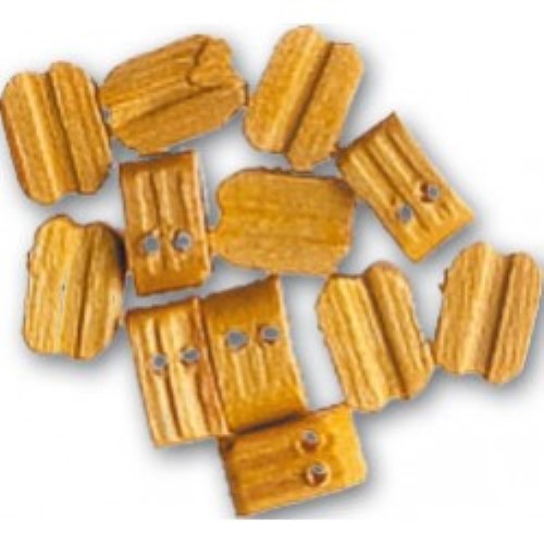 Durable boxwood double block set, 6mm size, includes 15 pieces for authentic ship modeling rigging.