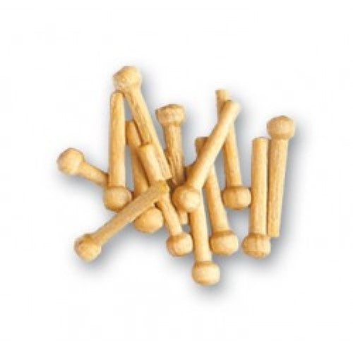 Treenail 10mm pack of 20 for model building, enhancing structural integrity and detailing in woodworking projects.