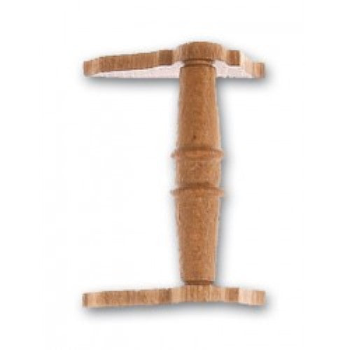 30mm horizontal capstan fitting for model ships, crafted for durability and precision in maritime designs.