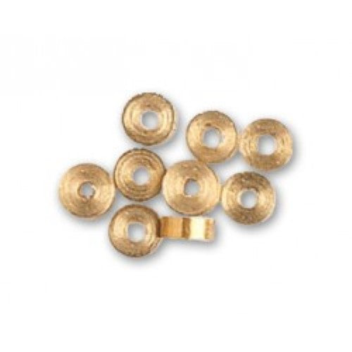 Set of 24 detailed 5x2mm cannon wheels for model building and crafting, enhancing miniature ships and dioramas.