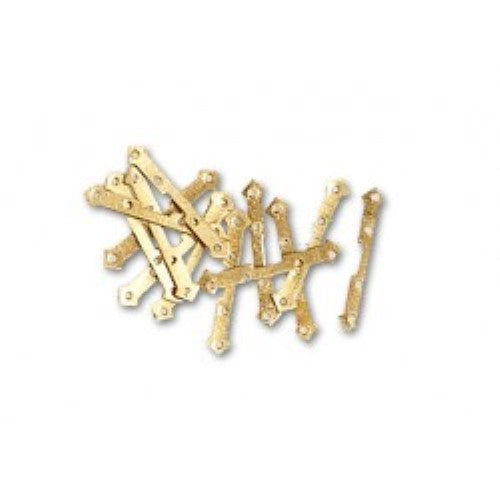 Set of 24 durable 3x15mm hinges for model ships, ensuring strength, reliability, and smooth operation in various projects.