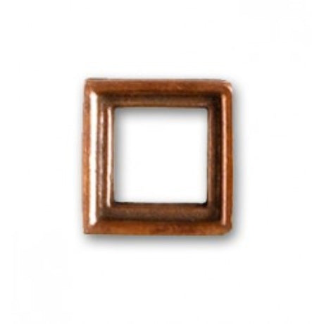 Set of four 13mm window frames by Artesania Latina for detailed model-making in ship and architectural designs.