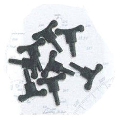 Artesania Latina Parts / Fittings - Brass Belaying Pins 8mm (8)