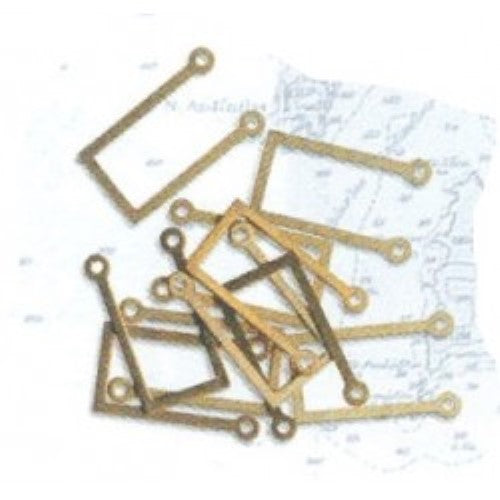 Set of 10 'U' shaped stanchions for model ships, enhancing detail and stability in scale ship projects.