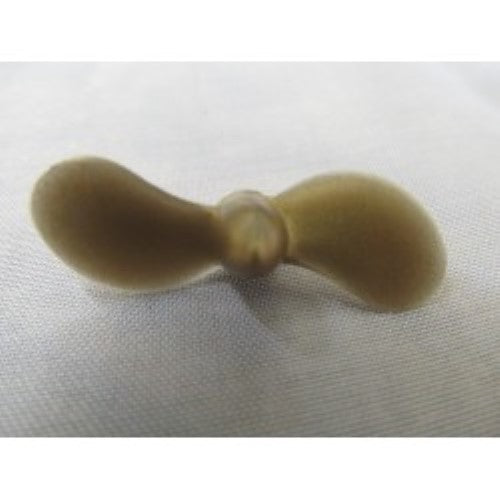 Plastic propeller for model boats, providing durability, efficiency, and reliable performance for smooth navigation.