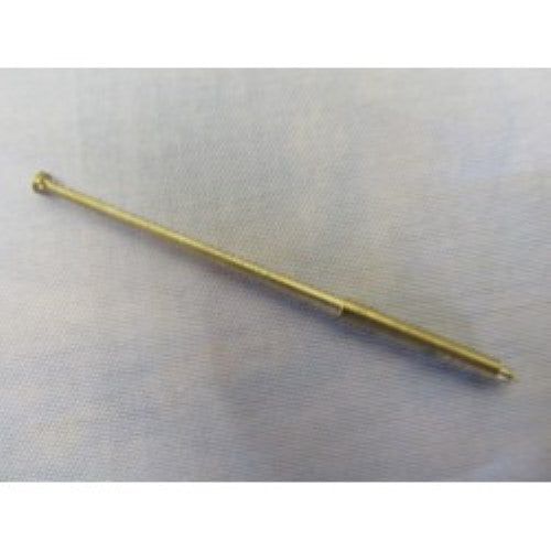 Durable 0.6x63mm flagstaff for model ships, enhancing nautical displays with authenticity and stability.