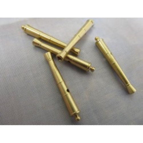 Cannon Pipes 5 x 31mm pack of 5, ideal for enhancing ship models with durable and authentic fittings.