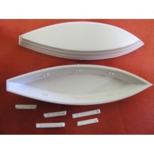 Durable Billing Boats lifeboat fittings, 26x90mm, for enhancing model ship projects with precision and realism.