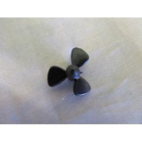 Durable 20mm right-hand plastic propeller for model boats, enhancing performance and navigation in RC sailing.