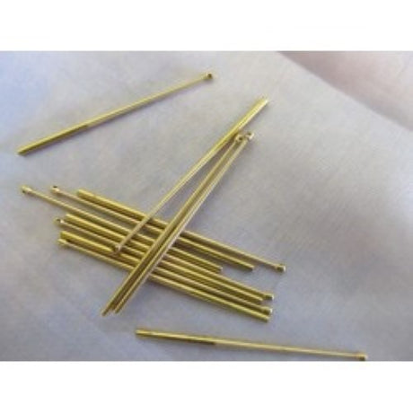 Rail stanchion 55mm for model boat fittings, ideal for enhancing rigging stability and aesthetics.