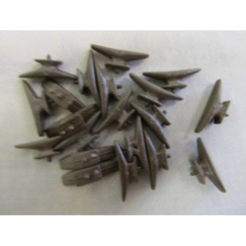 Durable 18mm cleat for secure line fastening, perfect for small to medium boats and marine use.