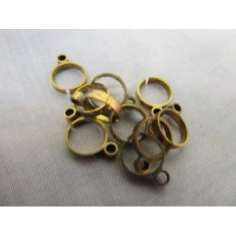 Pack of 10 durable 8mm rings for marine projects, perfect for rigging and reliable fittings.