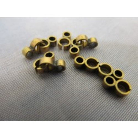 Set of 10 durable 4mm rings for model boat construction, designed for precision and enhanced performance.