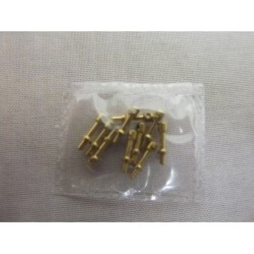 10 durable 8mm rail stanchions for model boats, designed for easy installation and enhanced support.