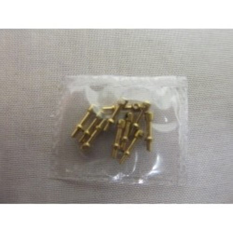 10 durable 8mm rail stanchions for model boats, designed for easy installation and enhanced support.