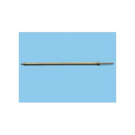 Durable Billing Boats propeller shaft, 5mm diameter, 225mm length, ideal for reliable model boat propulsion.