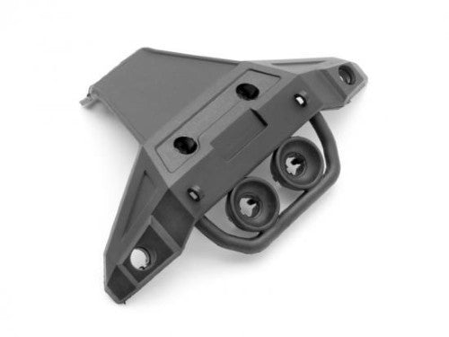 Blackzon FR Bumper Block for RC vehicles, durable design for shock absorption and performance enhancement during races.