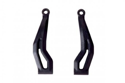 Blackzon upper arm assembly for RC vehicles, ensuring durability and precision for enhanced performance and stability.