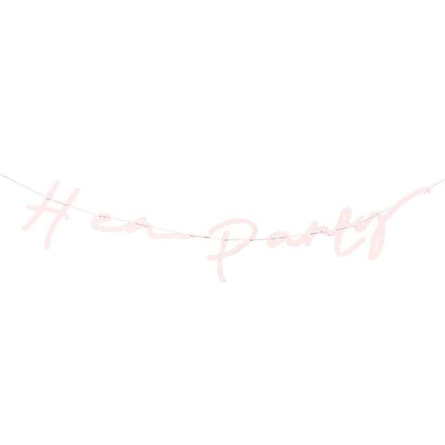 Boho Bride Banner for hen parties, 1.5m eco-friendly cardboard bunting in vibrant colors, perfect for decor and photos.