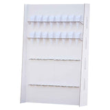 Botanical Wedding Grazing Stand Card Canape Wall, 95cm H x 64cm W, features 16 glass holders and an elegant design for events.