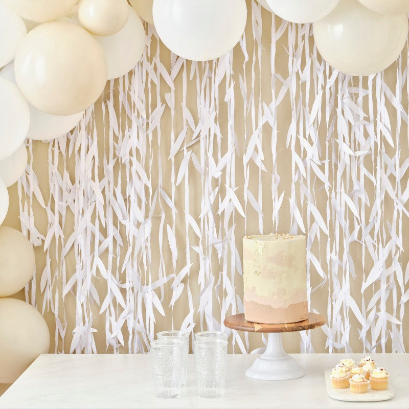 Botanical Wedding Curtain Backdrop Leaf Foliage 100m