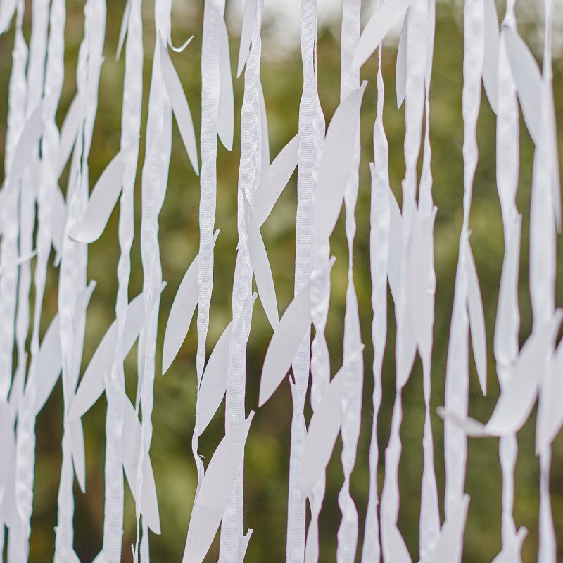 Botanical Wedding Curtain Backdrop Leaf Foliage 100m