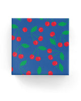 Wrapping Paper - Cherries Wrap Navy