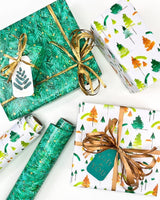 Wrapping Paper - Xmas Abstract Trees Wrap