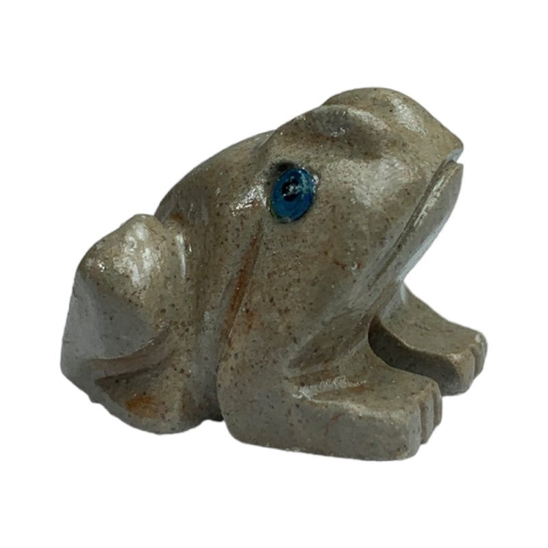 Frog Soapstone Carving - Set of 5