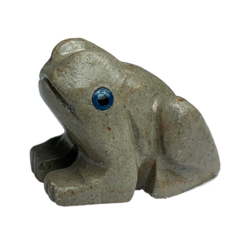 Frog Soapstone Carving - Set of 5
