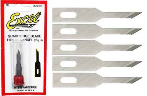 Excel Light Duty Stencil Edge Replacement Blades, perfect for precision cutting and crafting in various materials.
