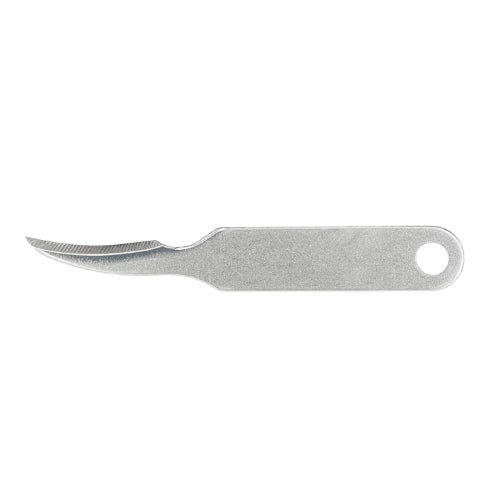 Precision carbon steel carving blades for intricate cutting and trimming, compatible with Excel K7 Knife.