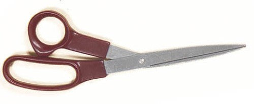 8-inch stainless steel scissors designed for precise cutting in crafting, office work, and various materials.