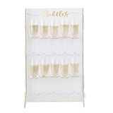 Gold Wedding Prosecco Wall 60cm