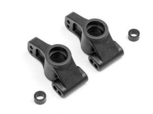 HPI Racing RR Hub Set, includes 2 rear hubs for precise steering and stability in RC vehicles.