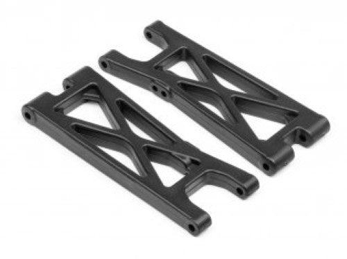 HPI Racing Jmpsht RR Suspension Arm Set for enhanced RC car performance and handling, crafted for durability and precision.