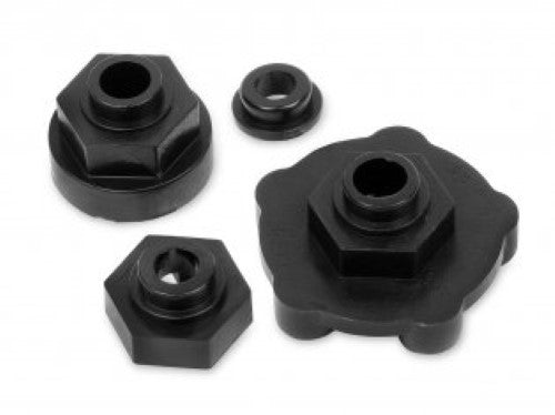 HPI Racing Super Star RR Adapter Set for 1/10th scale trucks, ensuring optimal fit and performance with 12mm hex hubs.