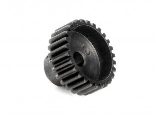 27T Pinion Gear (48DP) for RC vehicles, enhancing performance and power transfer with precision engineering.