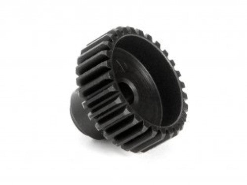 HPI Racing 28T Pinion Gear (48DP) for RC vehicles, enhancing speed and power transfer for optimal performance.