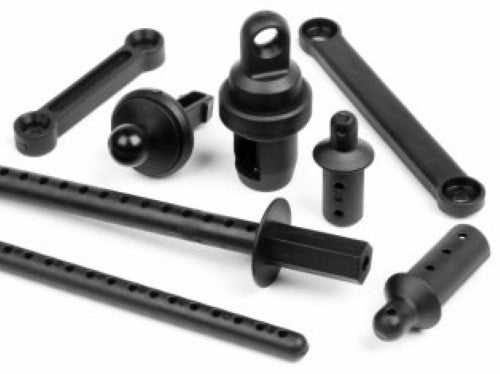 Upgrade your RC car's performance with HPI Racing Shock/Body Post set for enhanced handling and durability.