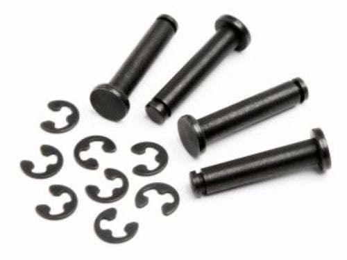 HPI Racing Flanged Shaft 3x13mm (4) for enhanced stability and performance in RC vehicles like Wheely King.